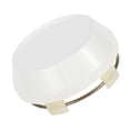 thumbnail image 1 of Tapa central de rueda universal Unique Bargains, duradera, 60 mm, diámetro exterior de 2.36 pulgadas, cubiertas de cubo para vehículos, blanca, 1 of 5