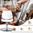 thumbnail image 3 of YRLLENSDAN Barber Chair Salon Chair Styling Heavy Duty Hydraulic Pump Stylist Chair Adjustable Hydraulic Chair for Hair Stylist Women Man, White, 3 of 7