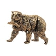 thumbnail image 2 of Ornamento de de latón Decoración del hogar Regalos Figurina de animales Estatua de cobre Estatua de metal para escritorio de dormitorio, 2 of 9