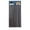 Gray-8915, variant on Double Layer Lace Door Curtain, No Drill Tension Rod Installation, Privacy Sheer Window , Light Filtering Room Divider for Home Decor
