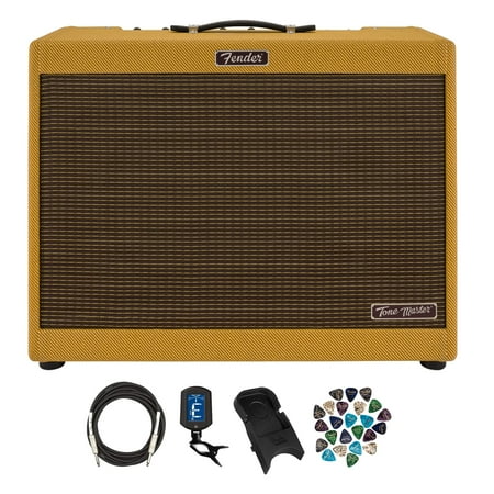 Fender Tone Master FR-12 1000-Watt 1x12 Powered Speaker Cabinet - Tweed w/ Instrument Cable