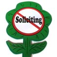 thumbnail image 4 of Triluca No Soliciting Yard Sign-by Duke Za Daisy, 4 of 4