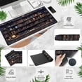 thumbnail image 3 of Gaming Desk Mat Large Mouse Pad, Magical Bookshelf Desk Pad Extended Mouse Mat XXL, Keyboard Pad for Gaming Office Home, Full Desktop Computer Pad Dark Academia Desk Decor for Man 31.5" x 15.75", 3 of 6
