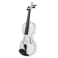 thumbnail image 5 of Ktaxon 4/4 Natural Wood Violin Kit for Beginners, Student, with Case, Rosin, Shoulder Rest, Bow, Strings, White, 5 of 6