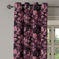 thumbnail image 3 of Ambesonne Grommet Curtain, , 50"x120", Dark Purple and Mauve, 3 of 5