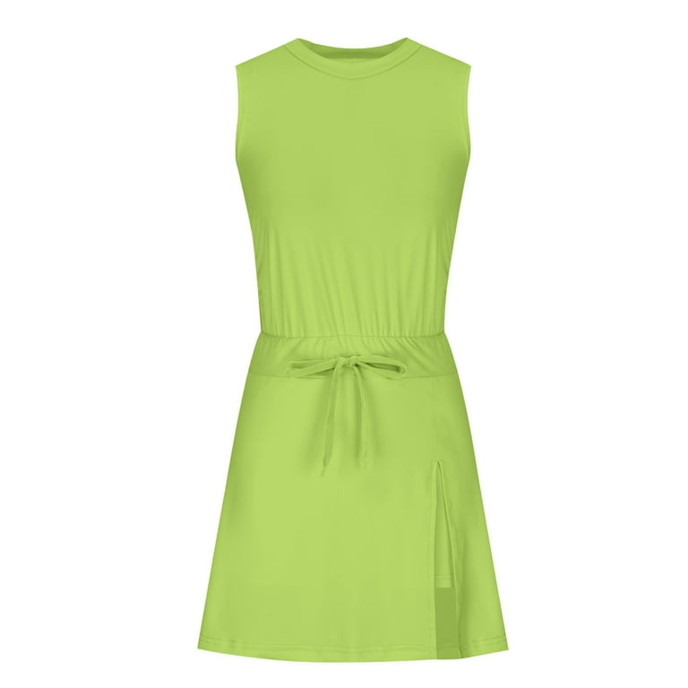 Meichang Tennis Dresses for Women with Built in Shorts and