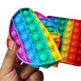 thumbnail image 3 of Rainbow Pop It Fidget Toys Murah Bubbles Push Popping Toy Gift For Kids Desktop, 3 of 4