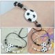 thumbnail image 2 of KAKOWELY 2 pulseras de pareja de fútbol, pulseras decorativas de fútbol, recuerdos de fútbol., 2 of 5