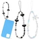 thumbnail image 5 of Sidaley Cordón de cadena para teléfono móvil, 2 piezas, patrón delicado, borde que evita el deslizamiento de las correas del teléfono Teléfono y Comunicación, 5 of 6