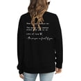 thumbnail image 5 of KimSoong Women Mental Health Sweatshirt You Are Enough Dear Person Behind Me Letter Print Hoodie Inspirational Pullover Top, Black, 5 of 8