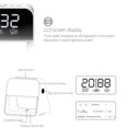 thumbnail image 3 of Guardoinrt Lampe de Chevet à Chargement Sans Fil avec Réveil Numérique comme Montres Intelligentes Réveil Led Numérique, 3 of 6
