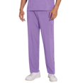 thumbnail image 2 of Men Cargo Scrub Pants Classic Straight Leg Fit Multi Pockets 4 Way Stretch Anti Wrinkle Moisture Wicking, 2 of 7