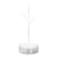 thumbnail image 1 of Jewelry Organizer Display Stand, Jewelry Hanging Tree Stand Multipurpose  For Keys White, 1 of 8