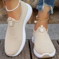 thumbnail image 6 of CHICVOMEY Women's Slip On Shoes - Lightweight & Breathable Mesh Walking Sneakers Arch Support & Memory Foam Cushion Comfort Non-Slip Walking Shoes for Work Casual, 6 of 7