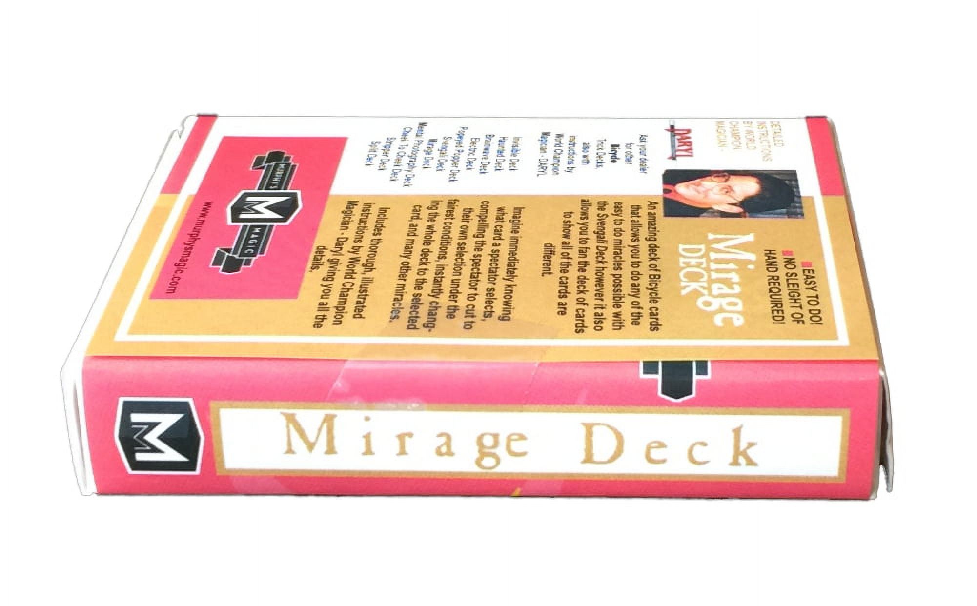 Jeu De Cartes Mental Photo Deck Bicycle Rouge – Tour De Magie Facile, Sans Tour De Main - 3