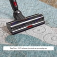 thumbnail image 5 of Addison Rugs Mayfield Premium Machine Washable Transitional Spiral Teal Rectangle Rug, 10' x 14', 5 of 8