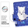 thumbnail image 6 of Dteck Case For Amazon Kindle Fire HD8 10th Generation HD8 Plus (2020 Released) 8 inch,Slim Patterned PU Leather Card Wallet Case Protective Kickstand Shockproof Folio Cover ,05-Fox, 6 of 6