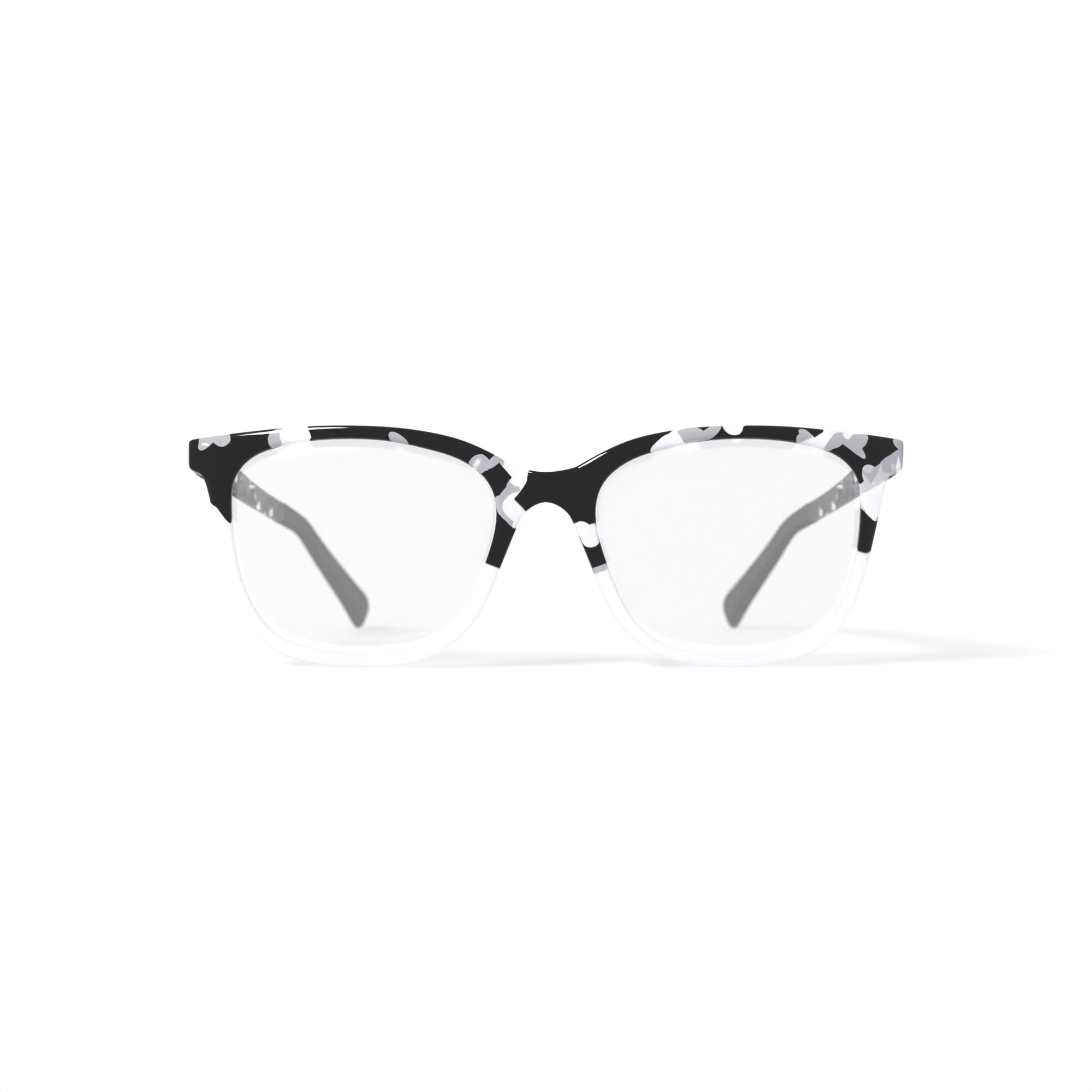 Bio Eyes Women's Terra Square Prescription Eyeglasses with Case, Pink Tortoise Gradient