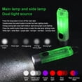 thumbnail image 4 of Mini linterna LED ANGGREK Linterna pequeña y potente con llavero Recargable por USB para emergencias Camping, 4 of 8