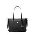 thumbnail image 2 of Michael Kors Maisie 3 en 1 para mujer, paquete grande con cierre superior, bolsa cruzada MK Signature, Negro -, L, 2 of 5