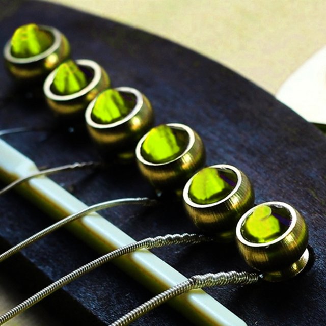 Pasador De Puente, Resistente Y Duradero, No Es Fácil De Romper O Oxidar Pasador De Puente De Guitarra Acústica, No Es Fácil De Dañar Para Los Amantes De Los Instrumentos De No Otros