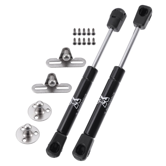Unique Bargains 2pcs 7inch 11lbs Universal Plastic Lift Supports Gas Struts Springs Car Bonnet Tailgate Support Rod
