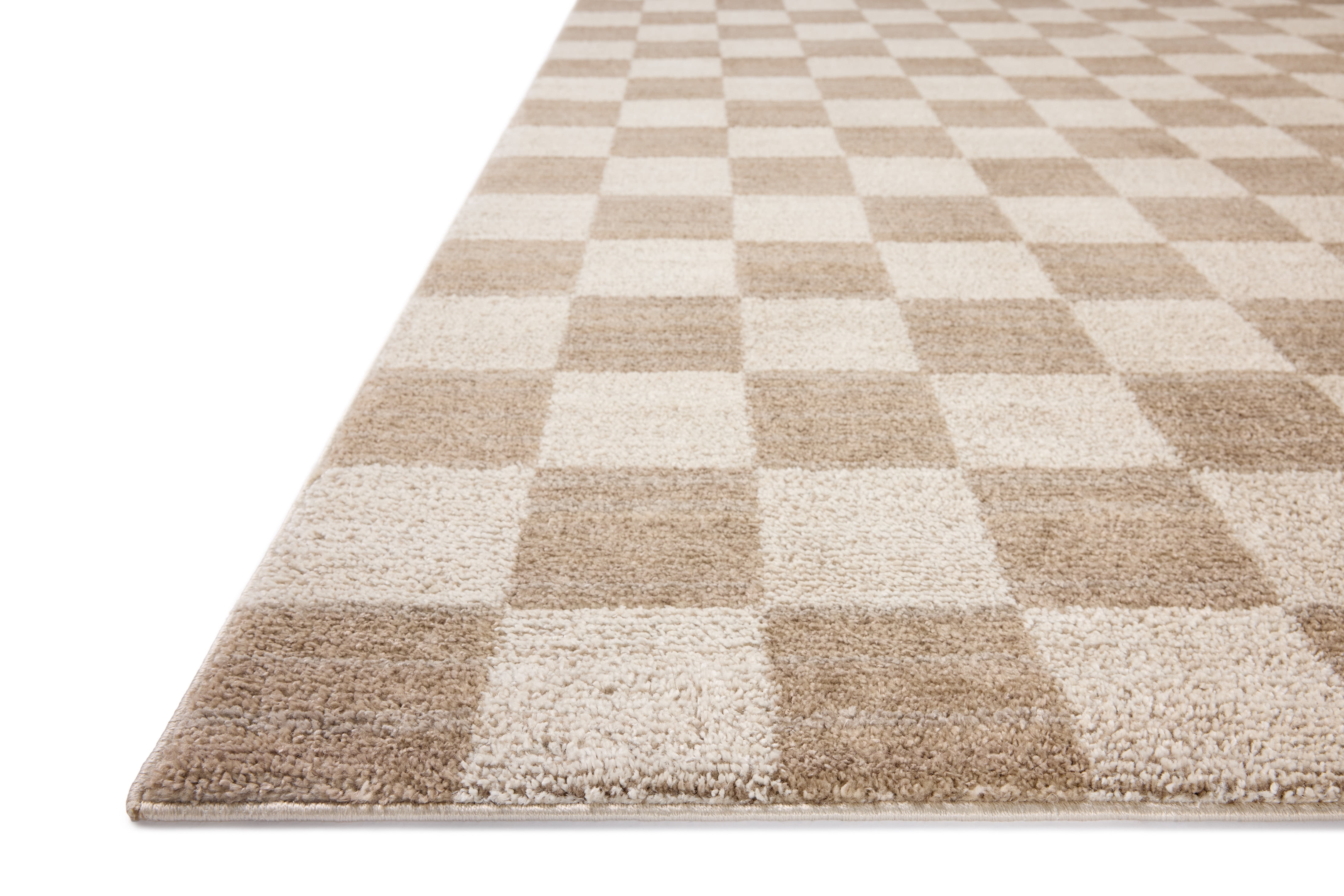 Chris Loves Julia x Loloi Calvin Pebble / Ivory 2'-7" x 7'-6" Runner Rug