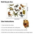 thumbnail image 5 of Dinosaur Wall Decals for Kids Room , Large Removable Wall Sticker Decor for Bedroom, Living Room, Classroom,Gift for Girls Boys, 5 of 5