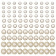 thumbnail image 5 of 100Pieces Flower Sew on Rhinestones Mixed Size Crystal Glass Flatback Rhinestones for Clothes Dress Shoes Bag Decoration, 5 of 8
