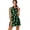 Green Leaf, variant on Yuyamidu Green Leaf Golf Dress for Women Size XS Slim Fit Workout Athletic Dresses St. Patrick's Day Sleeveless Womens Athletic Clothing Sets with Inner Shorts 2 Piece Sets