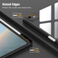 thumbnail image 6 of Fintie Hybrid Slim Case for iPad Pro 13-inch (M5) 2025 / (M4) 2024, Shockproof Cover with Clear Back Shell & Pencil Holder, Black, 6 of 10