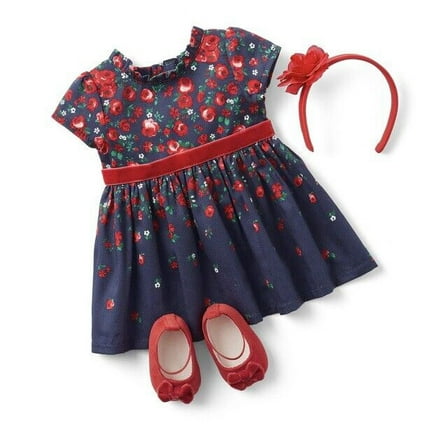American Girl x Janie and Jack Wrapped in Roses Party Dress for Bitty Baby