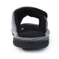 thumbnail image 5 of Oyang Men's Fuzzy House Slippers with Arch Support Orthotic Heel Cup Sandals, Velcro Slippers Comfy Memory Foam Slippers, 5 of 7