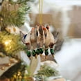thumbnail image 4 of Bwiyojiz Home Decor Hanging Ornaments Ducks Hunting Decorations Car Waterfowl Acrylic Christmas Tree, Christmas Gifts, Multicolor, 4 of 7