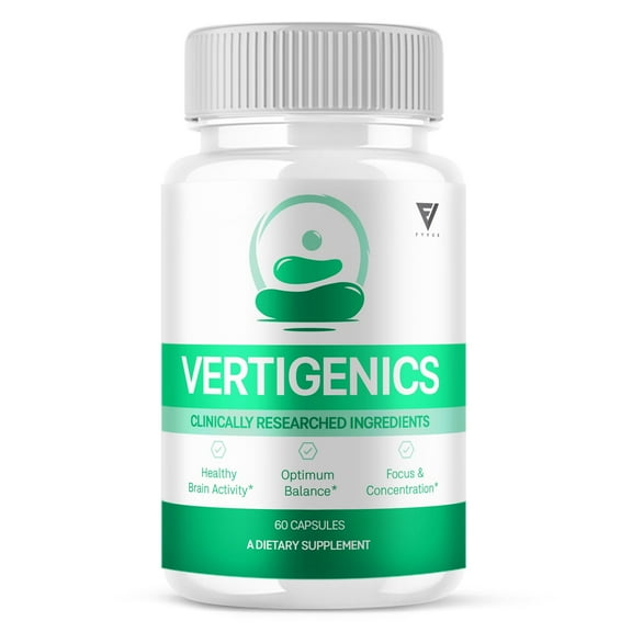 Vertigenics Brain and Nootropic Supplement Vertigenix (60 Capsules)