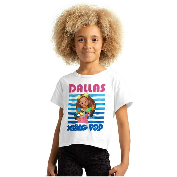 XOMG POP Music Fan Dallas Cartoon Women's Tee Brisco Brands L