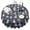Dark Blue Little, variant on Fairy Tale Princess Pattern Round Tablecloth 60"x60",Wrinkle Wipeable Table Cloth for Kitchen Dining Room Picnic Patio Party