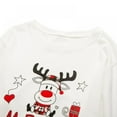 thumbnail image 3 of GYRATEDREAM Christmas Family Pajamas Matching Sets For Dad Mom Kids Baby, Parent-Child Set Deer Plaid Xmas Soft 2 Pcs Outfit Sleepwear or Baby Jumpsuit, 3 of 10