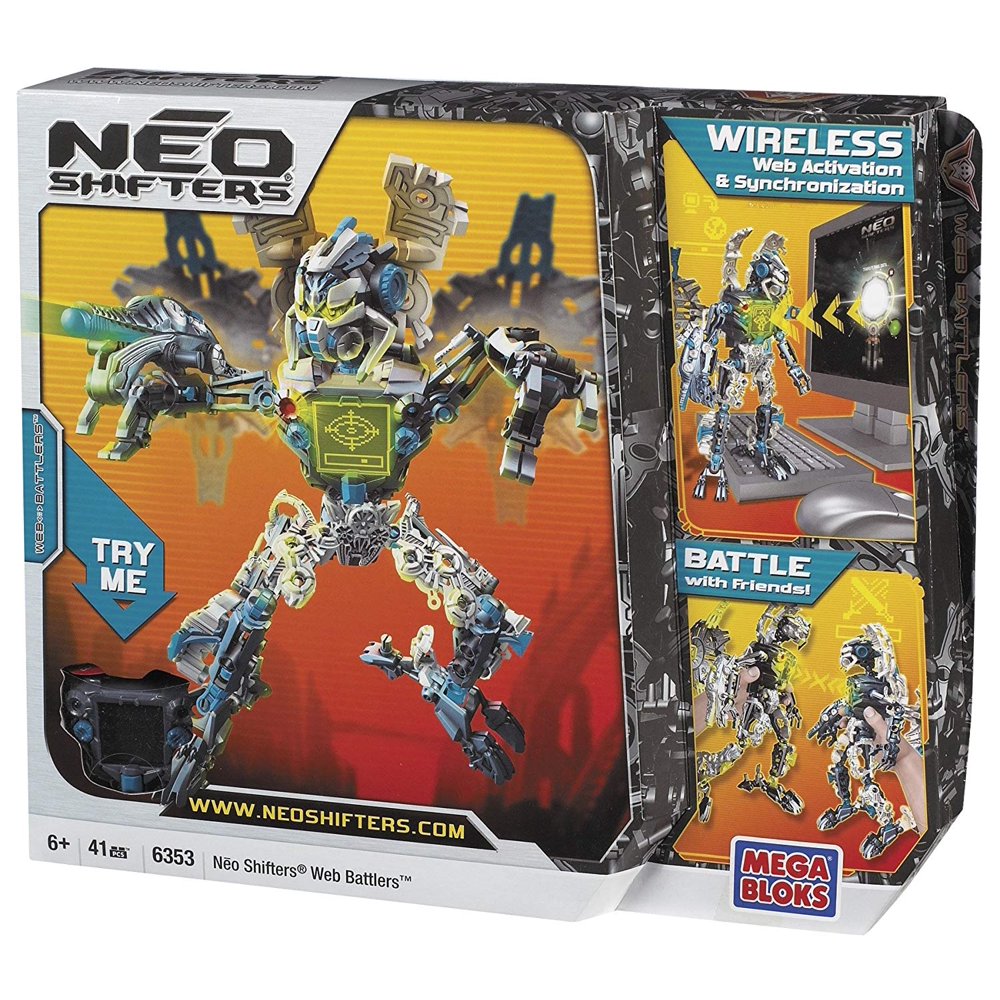 Mega Bloks Neo Shifters  Battlers 4 Skill Games