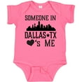 thumbnail image 3 of Inktastic Dallas Texas Someone Loves Me Boys or Girls Baby Bodysuit, 3 of 5