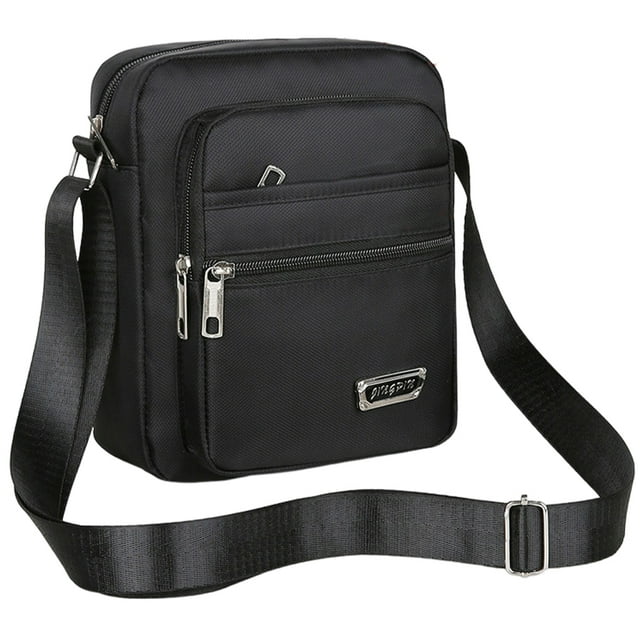 Bolso de hombro compuesto con cremallera Oxford Pillow Crossbody Bag Hombres Ciclismo Deporte