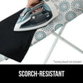 thumbnail image 4 of GORILLA GRIP Scorch Resistant Ironing Board Cover, Silicone Coating, Hook and Loop Fastener Strap, Spiral, 4 of 10