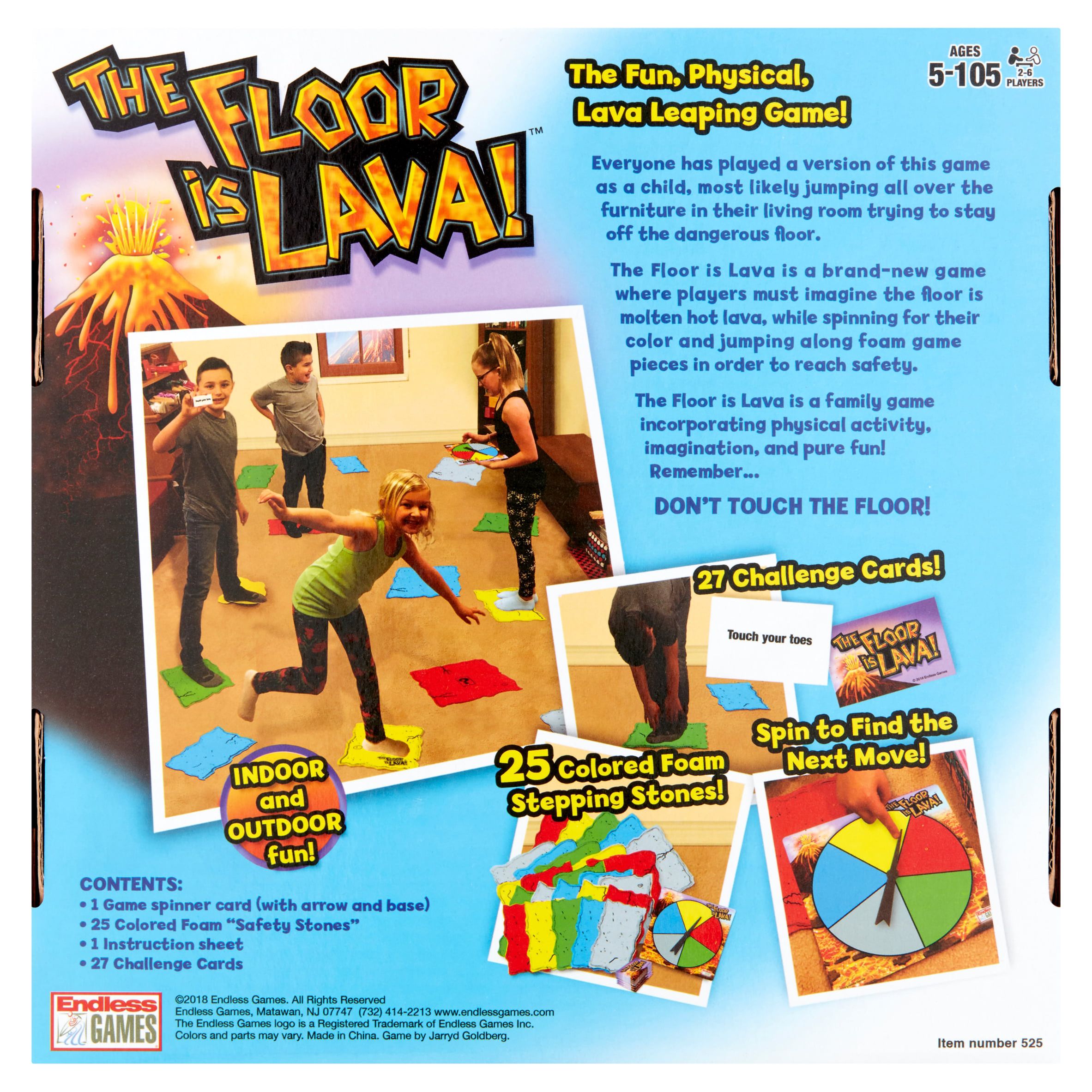 The Original The Floor Is Lava! Game by Endless Games - Interactive Game for Kids & Adults - image 4 of 10