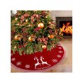 thumbnail image 1 of 1 pc Round Acrylic Decorative Party Supplies Xmas Tree Bottom Cover for Hotel, 1 of 6
