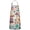 Colorful Mexican Elements, variant on Colorful Mexican Elements Apron-Garden Aprons for Women with Pockets-Cotton Linen Waterproof Kitchen Cooking Gardening Aprons Adjustable for Kitchen,Cooking,BBQ and Salon 33"x27"