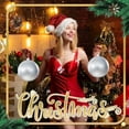 Christmas Decorations Clearance, 2024 Christmas Ball 6 Inch 150mm