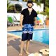 thumbnail image 2 of Short Playa y Alberca Hombre Estampado Traje Baño con Forro, 2 of 5