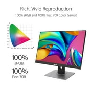 ASUS ProArt Display PA248QV Professional Monitor 24.1, 16:10, IPS, WUXGA (1920 x 1200), 100% sRGB
