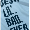 thumbnail image 5 of Best Lil Bro Ever Cute Little Brother Bodysuit Jumper Boys Infant Baby Brisco Brands 6M, 5 of 7