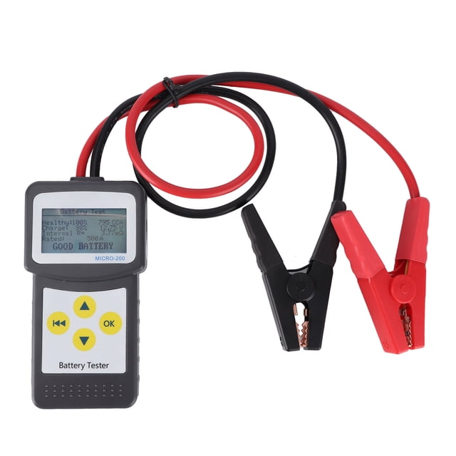 Battery Analyzer, Conductivity Technology Battery Detector 12V For 12V Automotive Cranking Acid Battery For 12V Car System Test